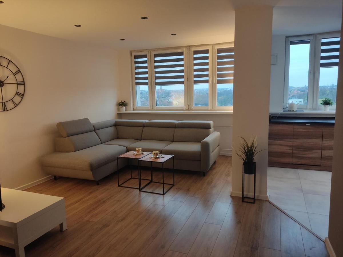 Apartament Z Widokiem Na Miasto Gliwice Bagian luar foto